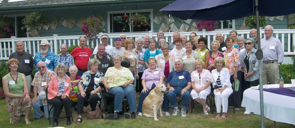 Class of 1957 summer picnic 2012