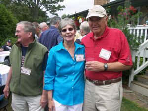 Bob Billington, Carol Yuill Clausen, Dick Clausen